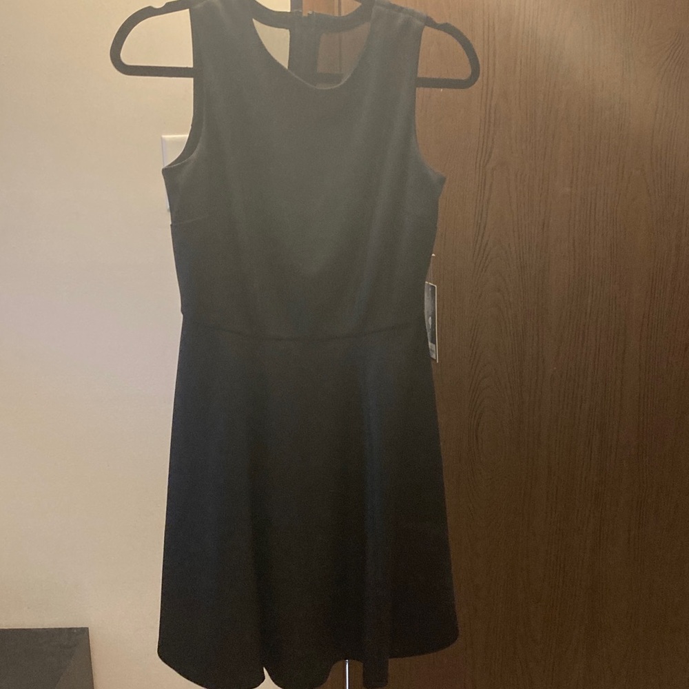 Jennifer Lopez Black Sleeveless Mini Dress